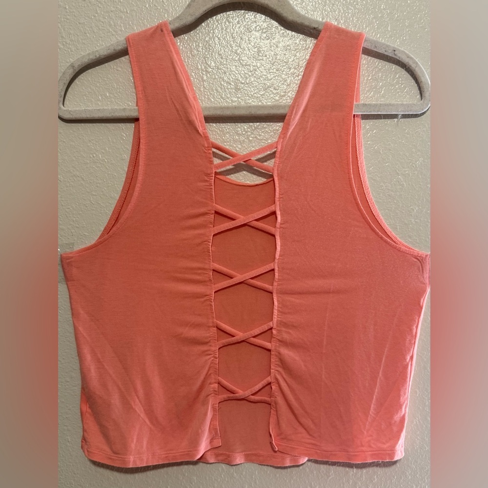 PINK Victoria's Secret Peach Tank Top - Picture 4 of 4